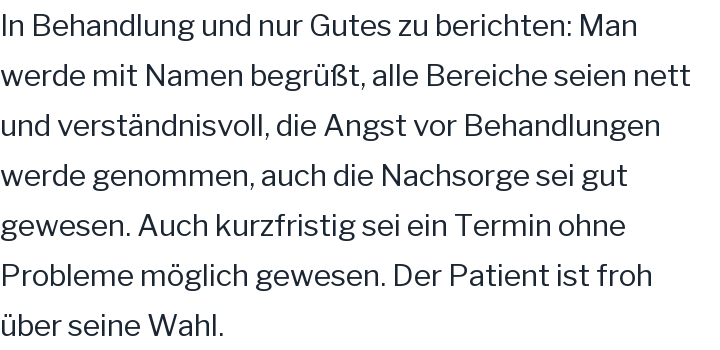 Google-Rezension, 5 von 5 Sternen