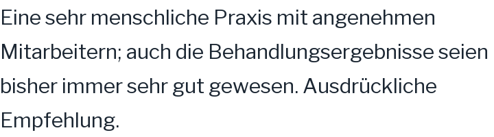 Google-Rezension, 5 von 5 Sternen