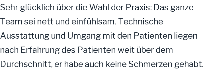 Google-Rezension, 5 von 5 Sternen