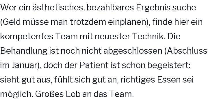 Google-Rezension, 5 von 5 Sternen