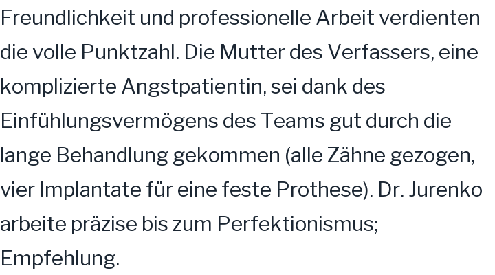 Google-Rezension, 5 von 5 Sternen