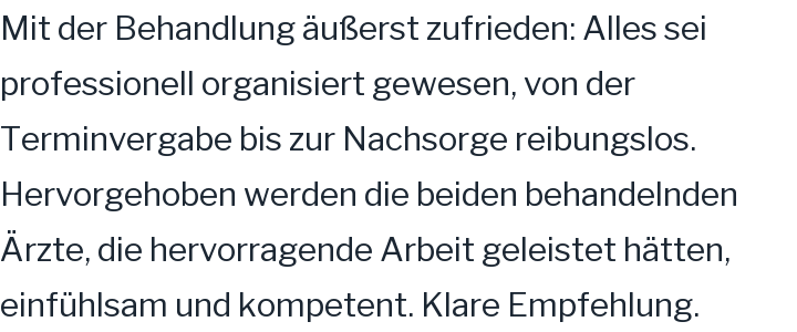 Google-Rezension, 5 von 5 Sternen