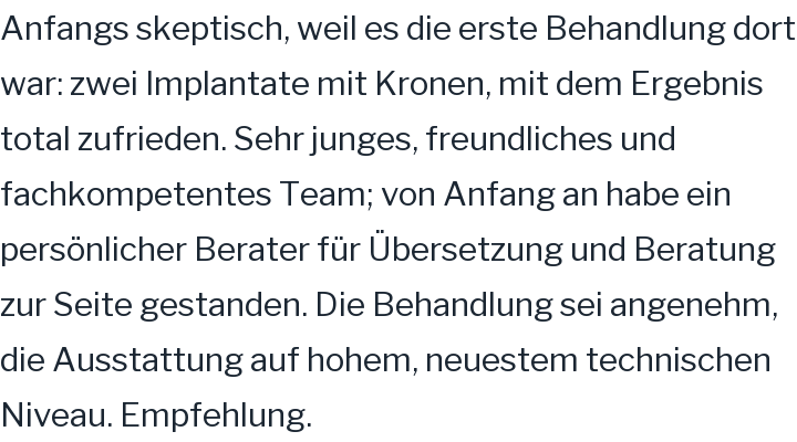 Google-Rezension, 5 von 5 Sternen