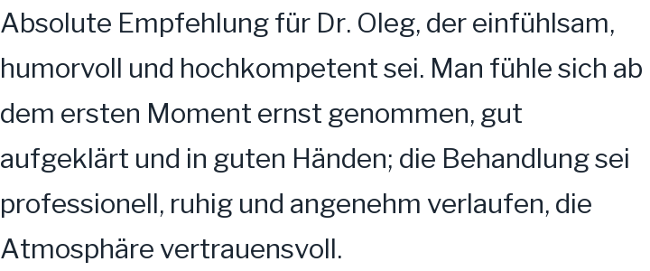 Google-Rezension, 5 von 5 Sternen