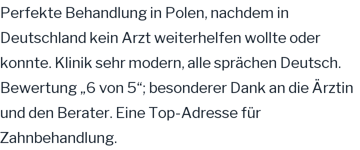 Google-Rezension, 5 von 5 Sternen