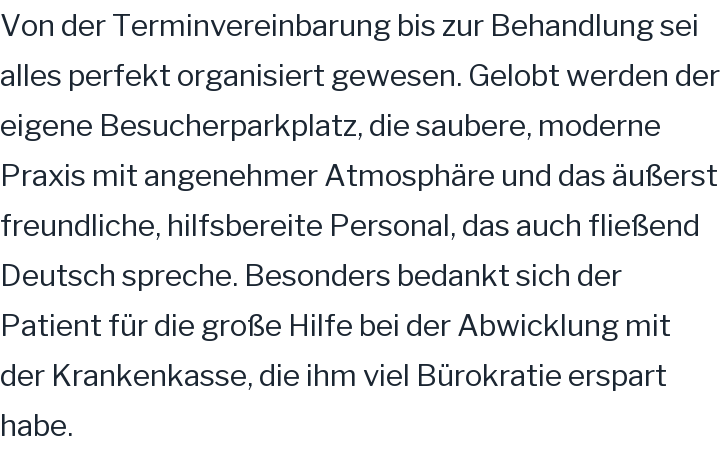 Google-Rezension, 5 von 5 Sternen