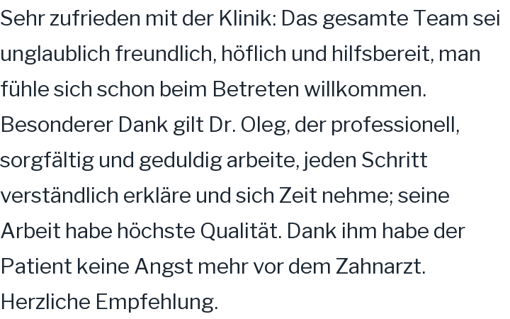 Google-Rezension, 5 von 5 Sternen