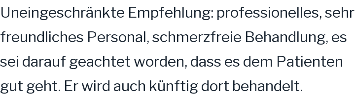 Google-Rezension, 5 von 5 Sternen