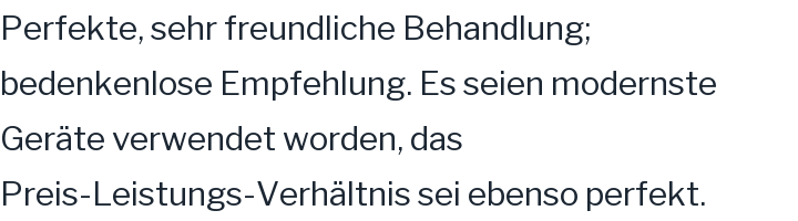 Google-Rezension, 5 von 5 Sternen